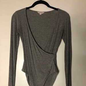 Grey Body Suit